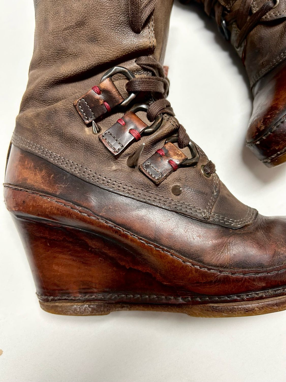 A.S.98 2010s Wedge Boots