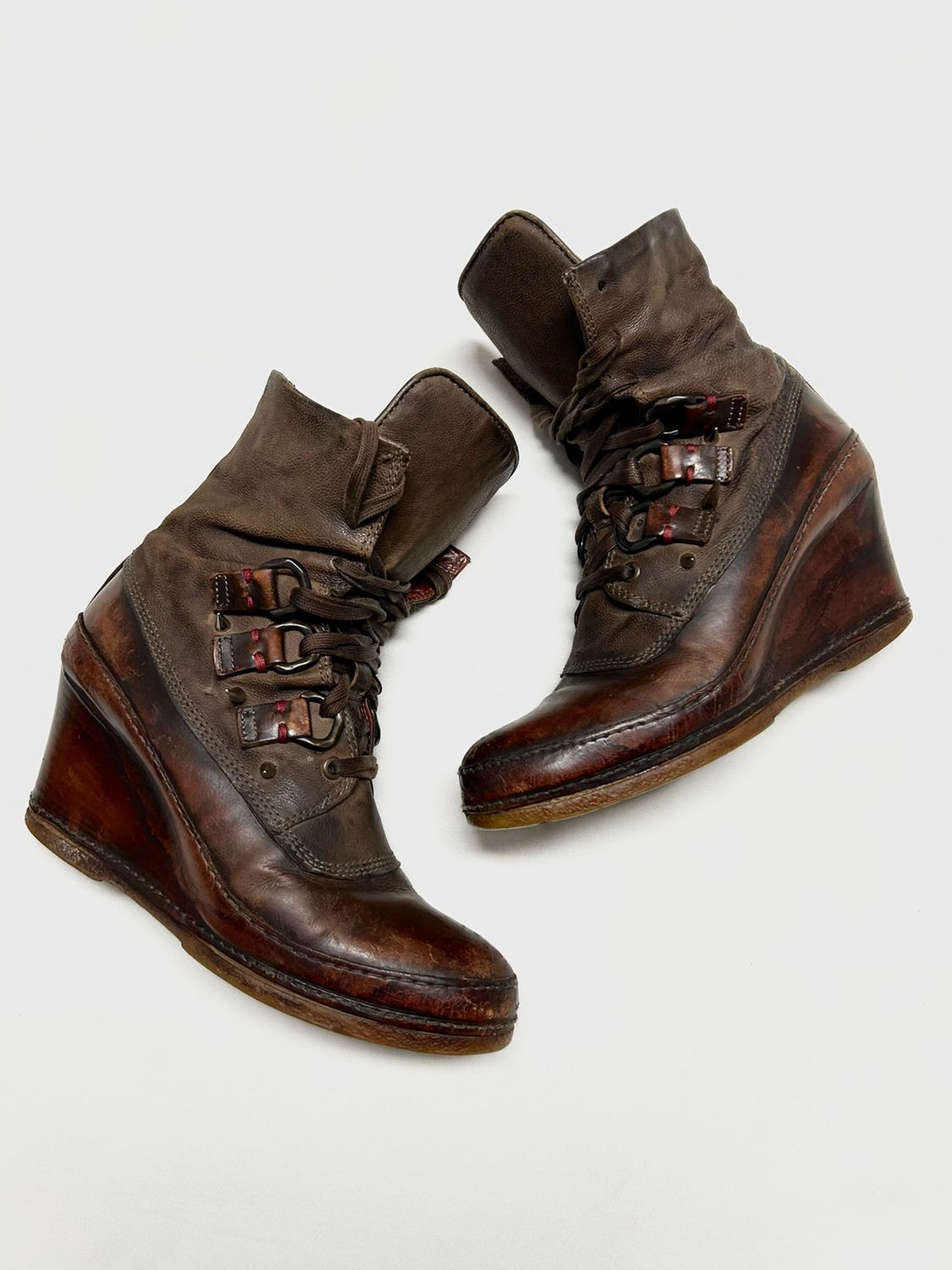 A.S.98 2010s Wedge Boots