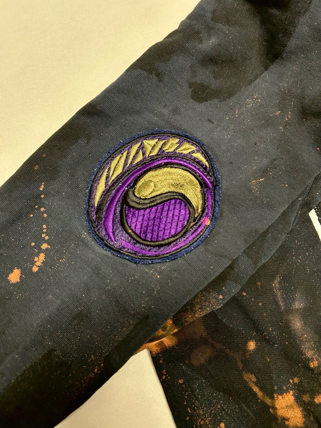 Dries Van Noten  FW2016 Ying Yang Crewneck Reworked