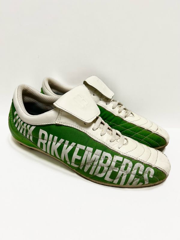 Dirk Bikkembergs 2000s All-Over Logo Soccer Sneaker
