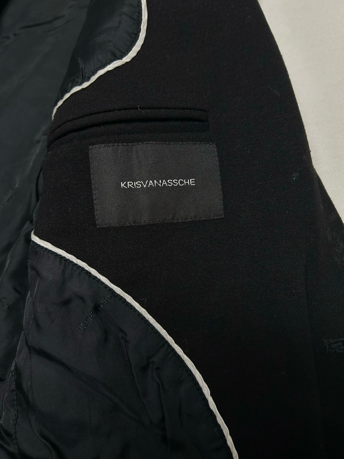 Kris Van Assche  2012 Heavy Wool Peacoat Reworked