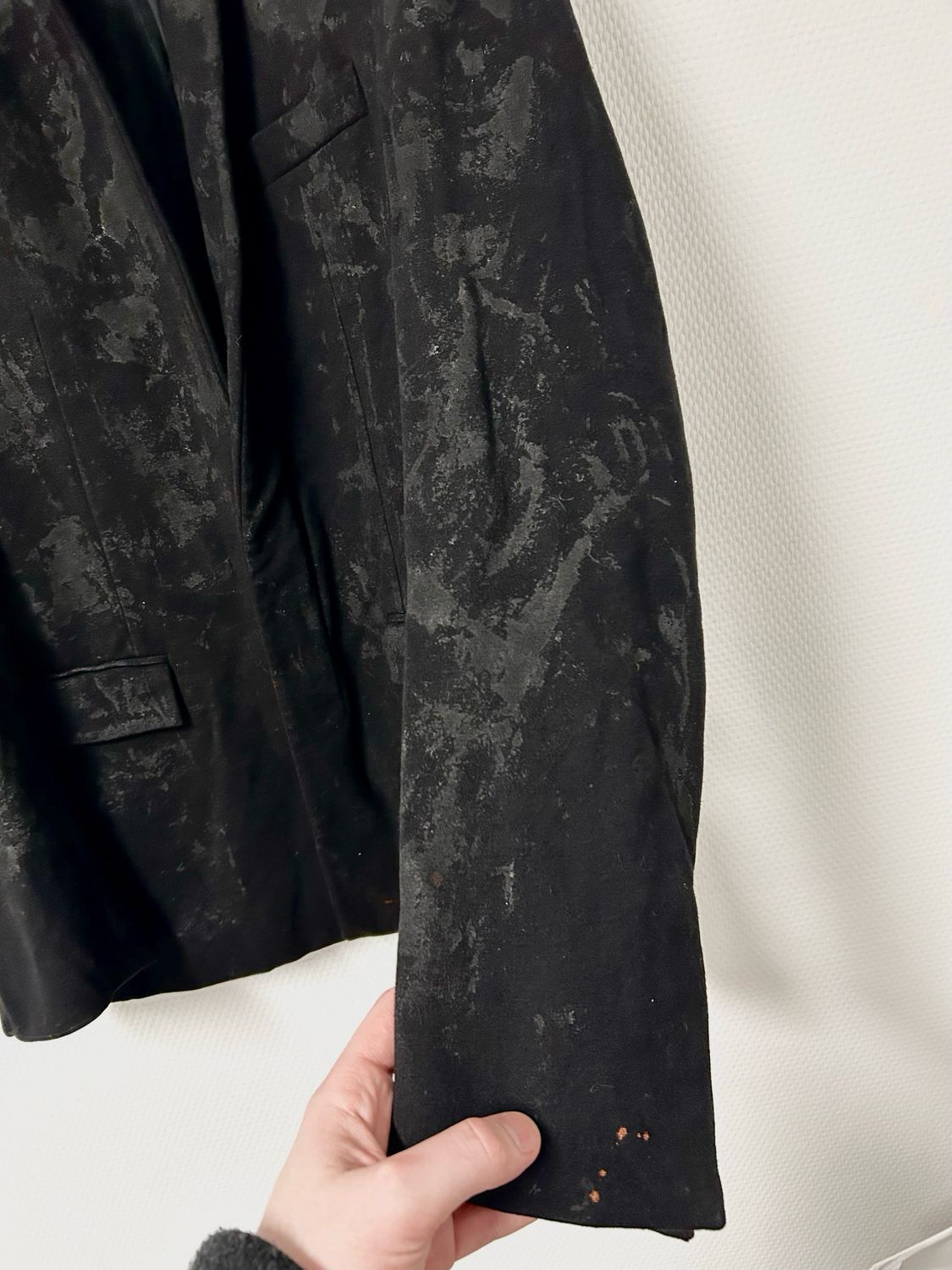 Kris Van Assche  2012 Heavy Wool Peacoat Reworked