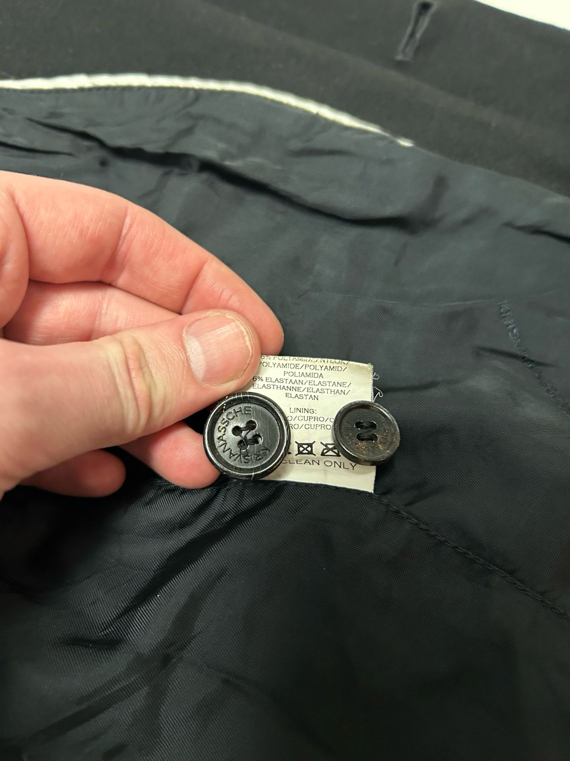 Kris Van Assche  2012 Heavy Wool Peacoat Reworked