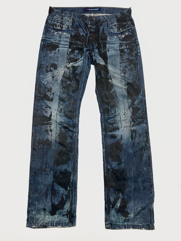 CIPO &amp; BAXX  2008 Painted Denim Jeans