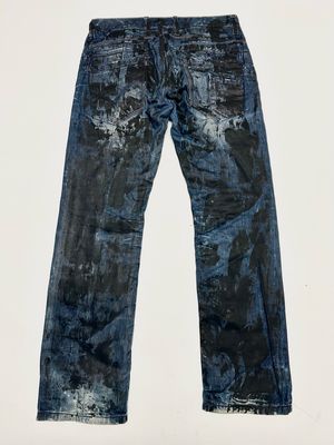 CIPO &amp; BAXX  2008 Painted Denim Jeans