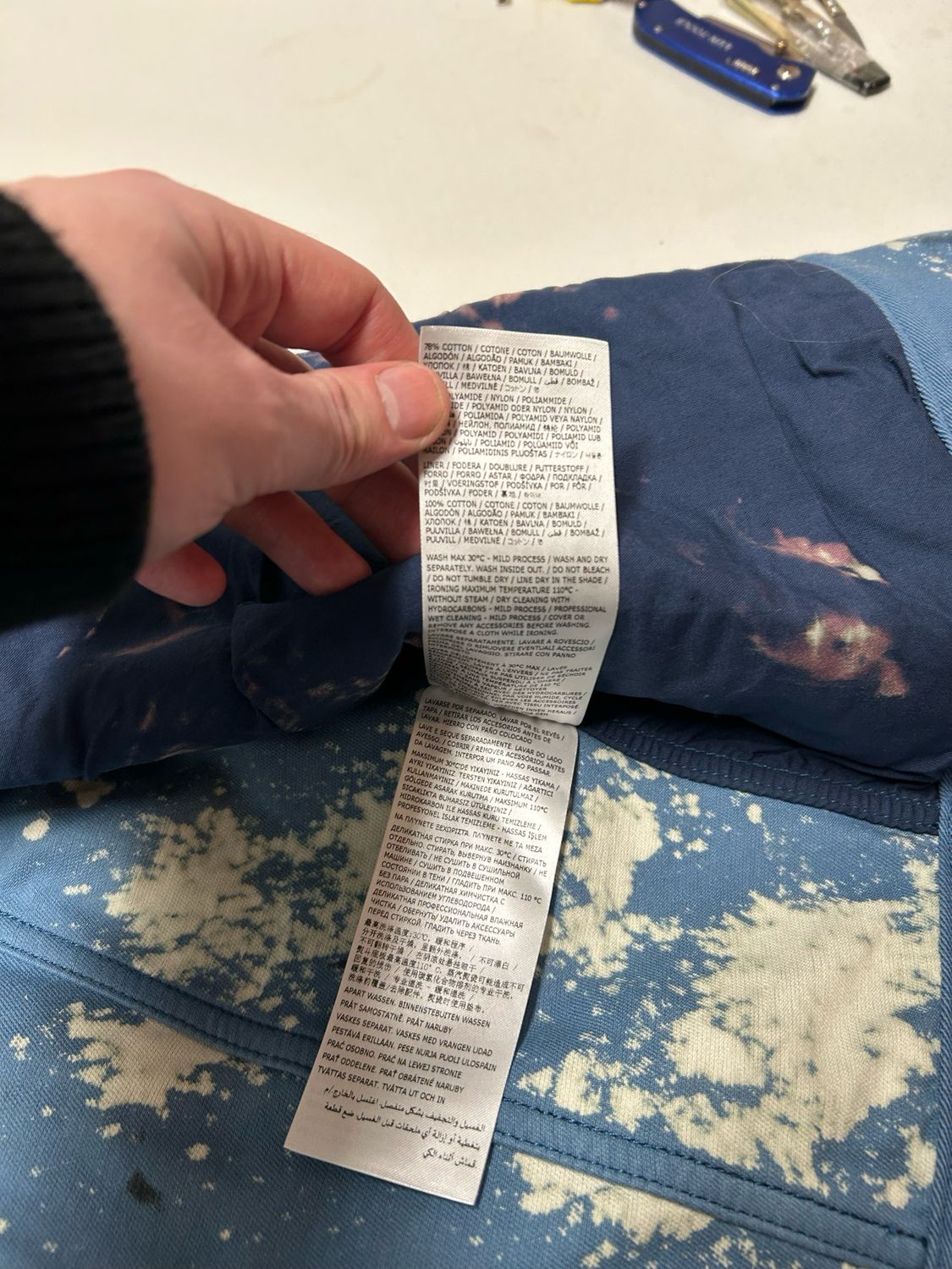 Maison Martin Margiela FW2022 Reworked Denim Jacket 