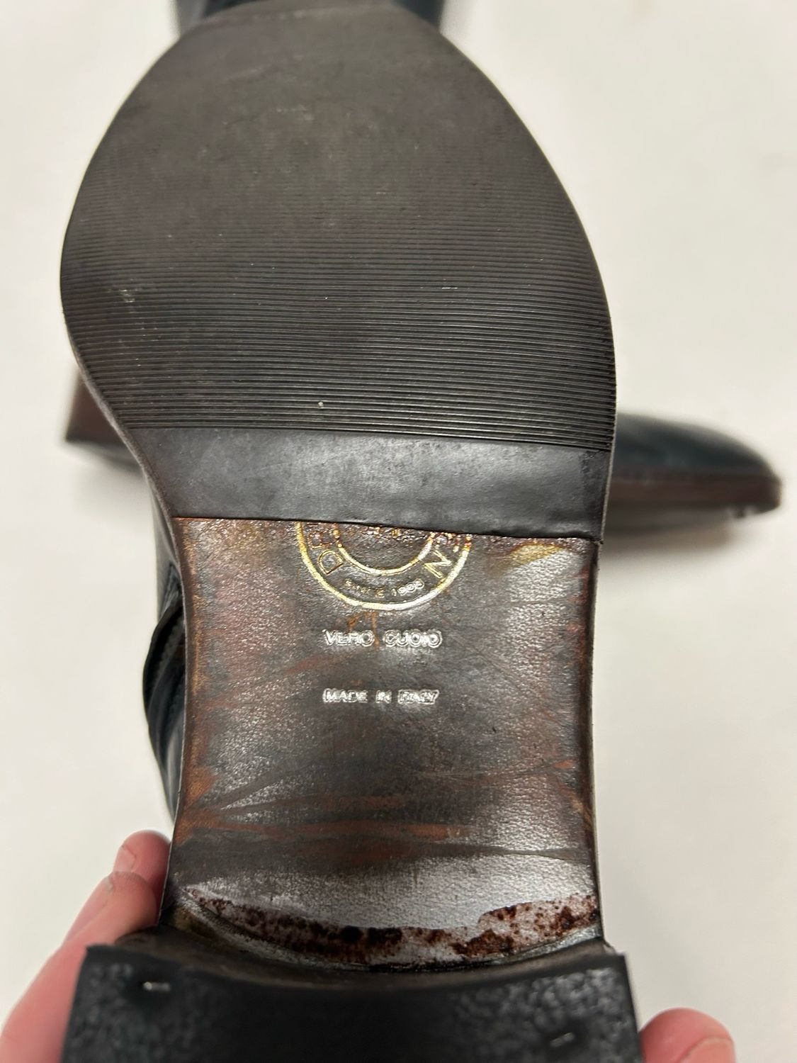 Dries Van Noten 2006 Laser-Cut Leather Boot 