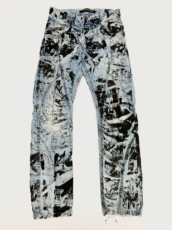 Cipo Baxx 2009 Painted Panel Denim Jeans