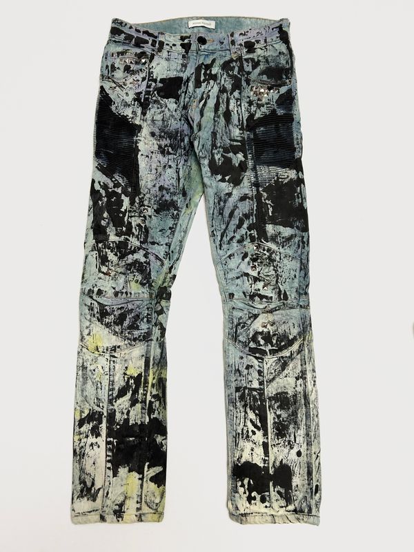 Balmain 2012 Biker Jeans Reworked