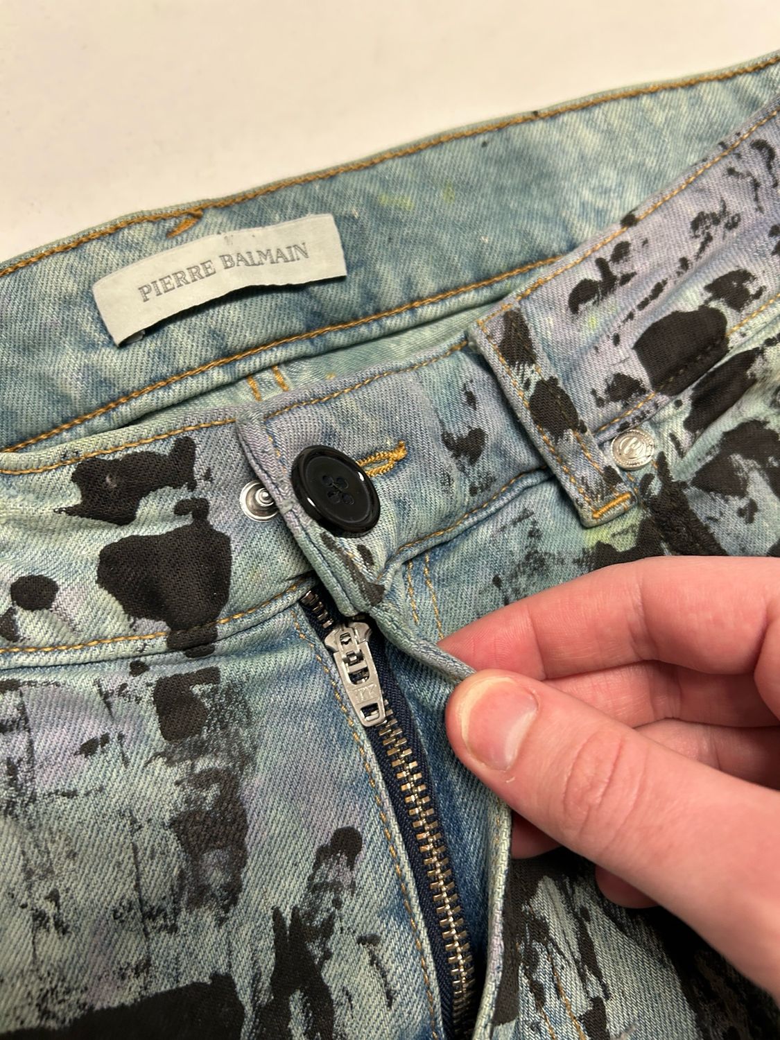 Balmain 2012 Biker Jeans Reworked