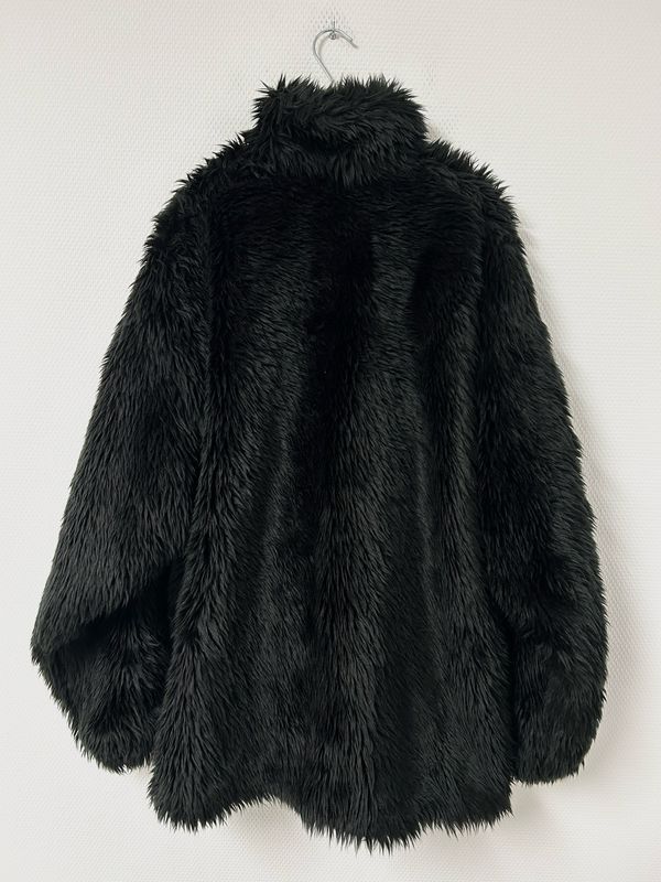 Balenciaga by Demna Gvasalia 2022 Faux Fur Bomber Jacket