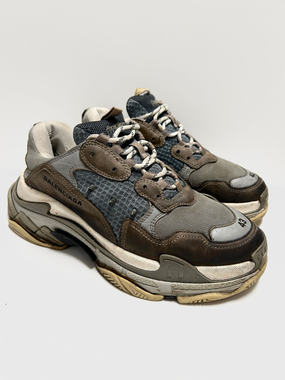 Balenciaga by Demna Gvasalia 2017 Triple S Spiked 