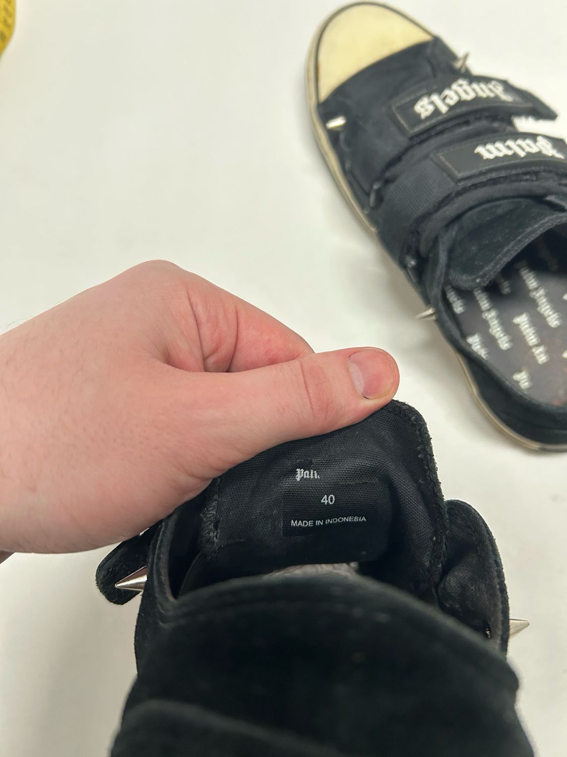 Palm Angels by Francesco Ragazzi 2017 Velcro Strap Low Sneakers