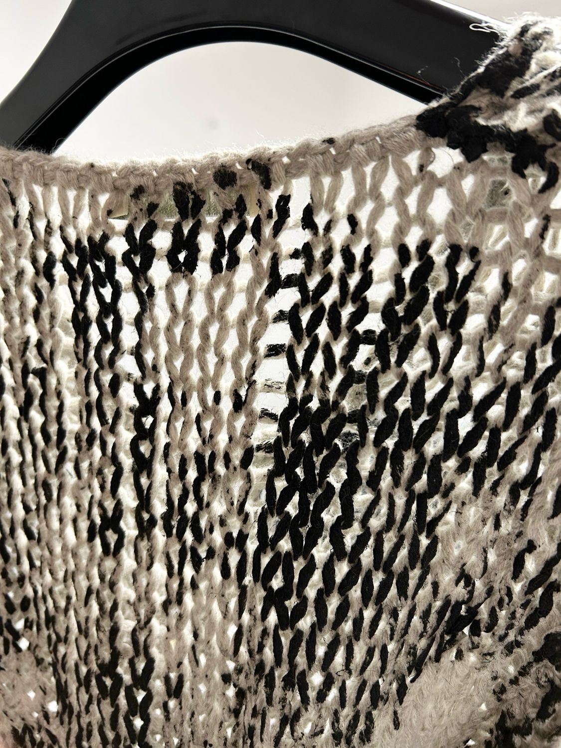 Balmain 2013 Slouchy Alpaca Knit Sweater