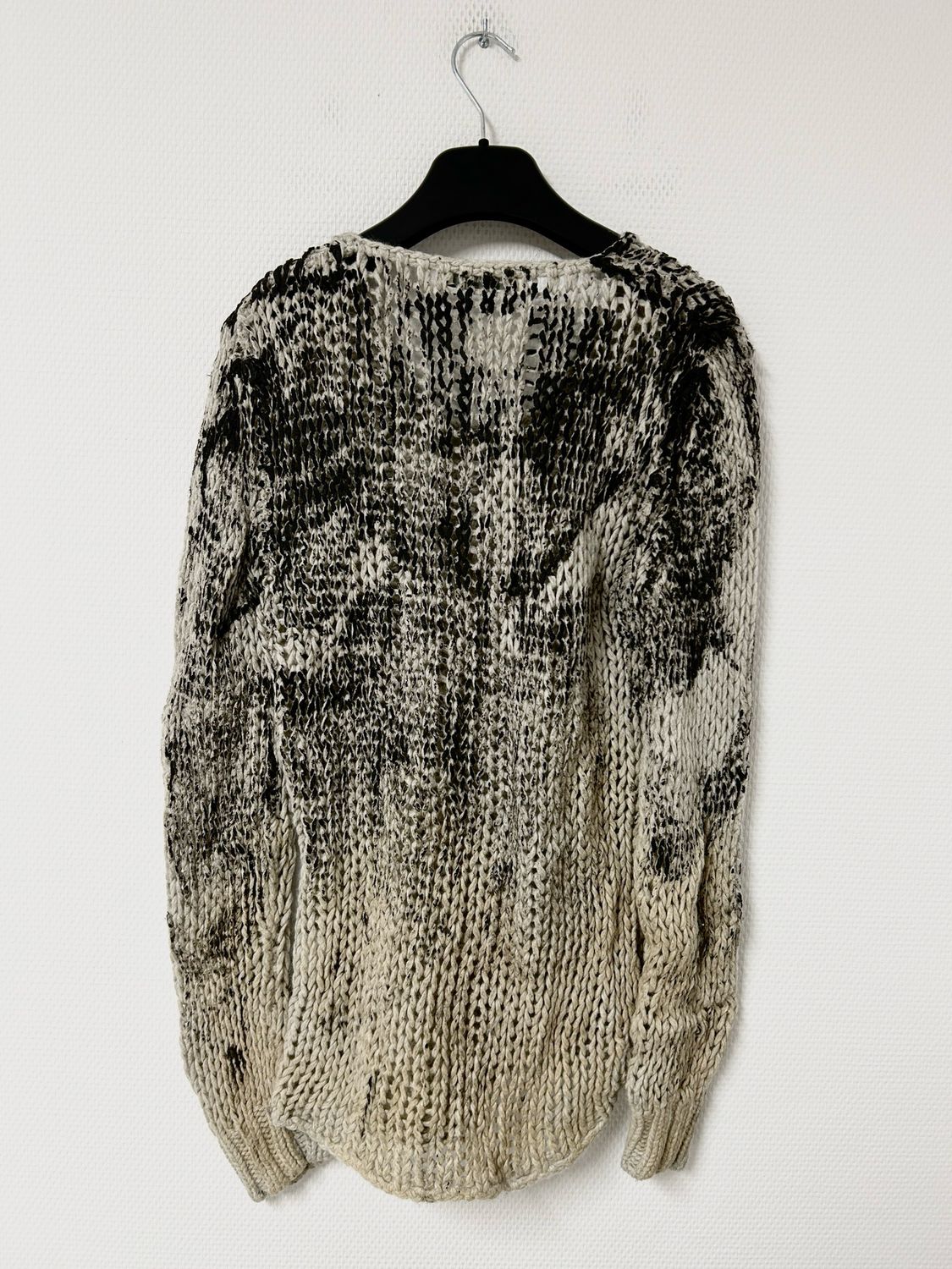 Balmain 2013 Slouchy Alpaca Knit Sweater