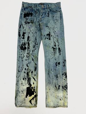 Balenciaga by Demna Gvasalia 2020 Straight Cut Denim Reworked 