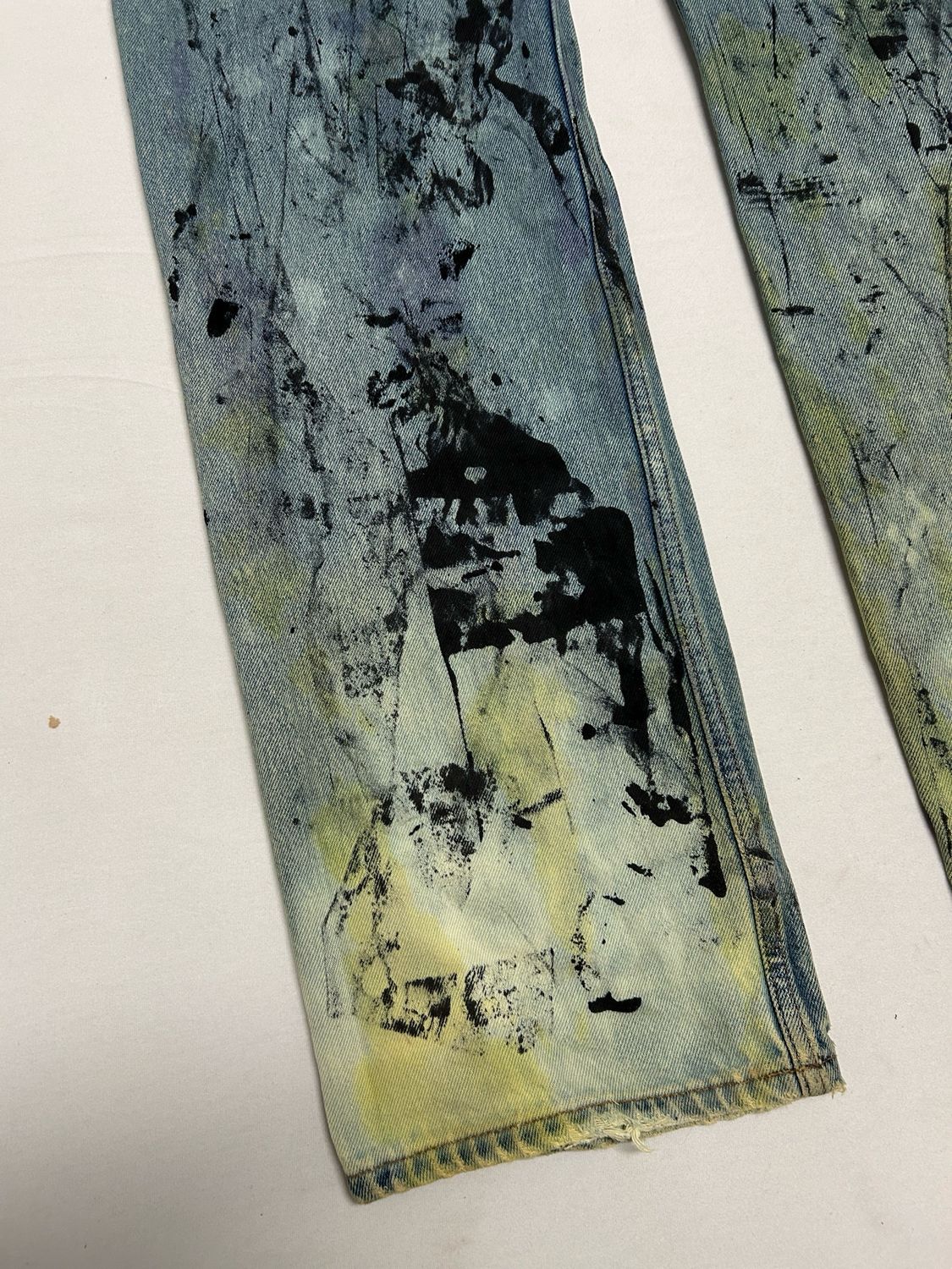 Balenciaga by Demna Gvasalia 2020 Straight Cut Denim Reworked 