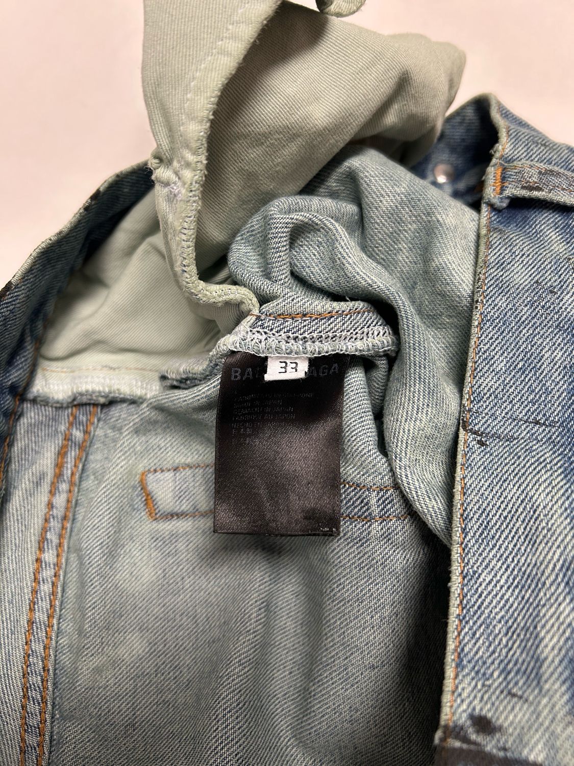 Balenciaga by Demna Gvasalia 2020 Straight Cut Denim Reworked 