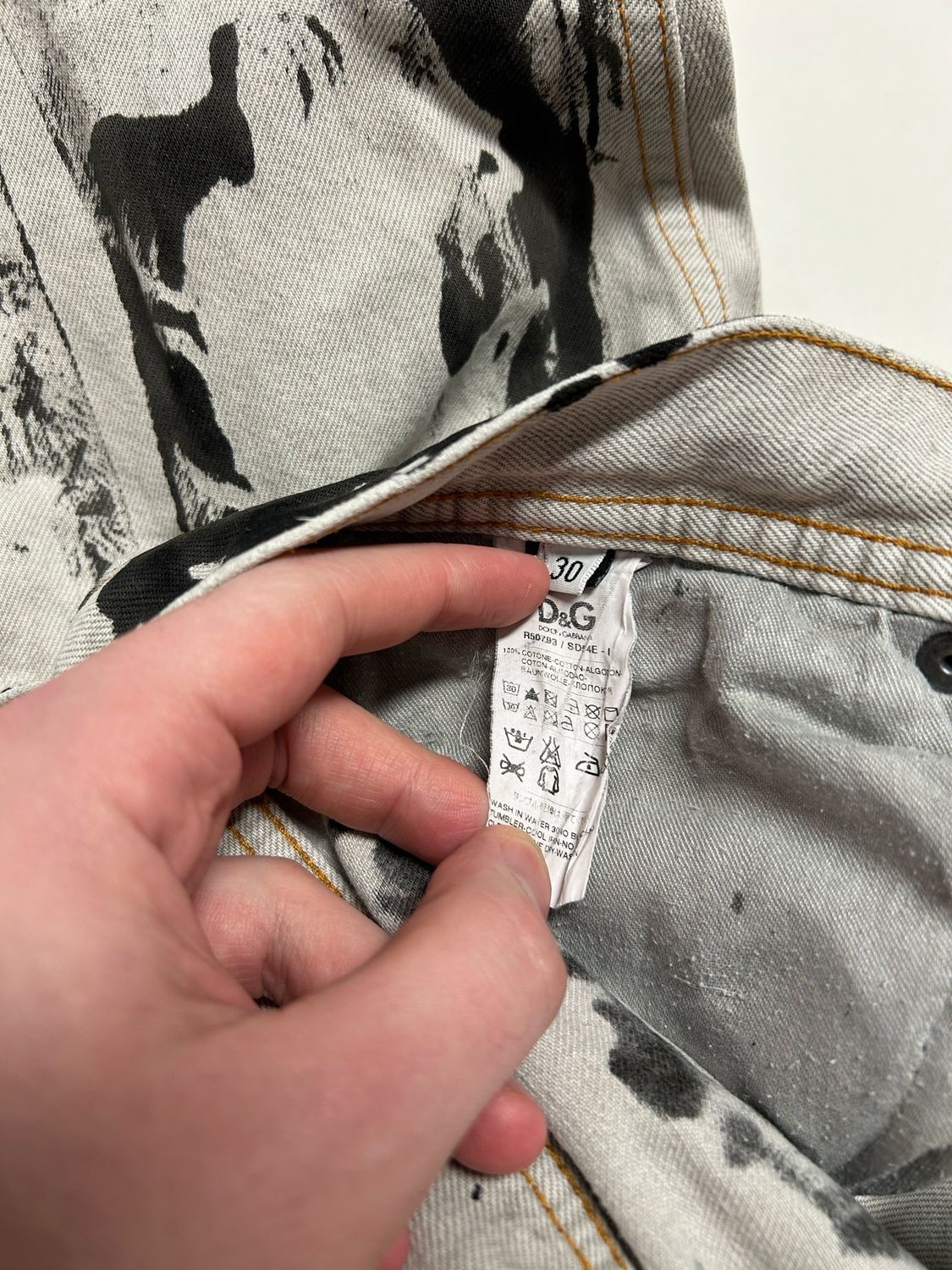 Dolce &amp; Gabbana  2003 Denim Jeans