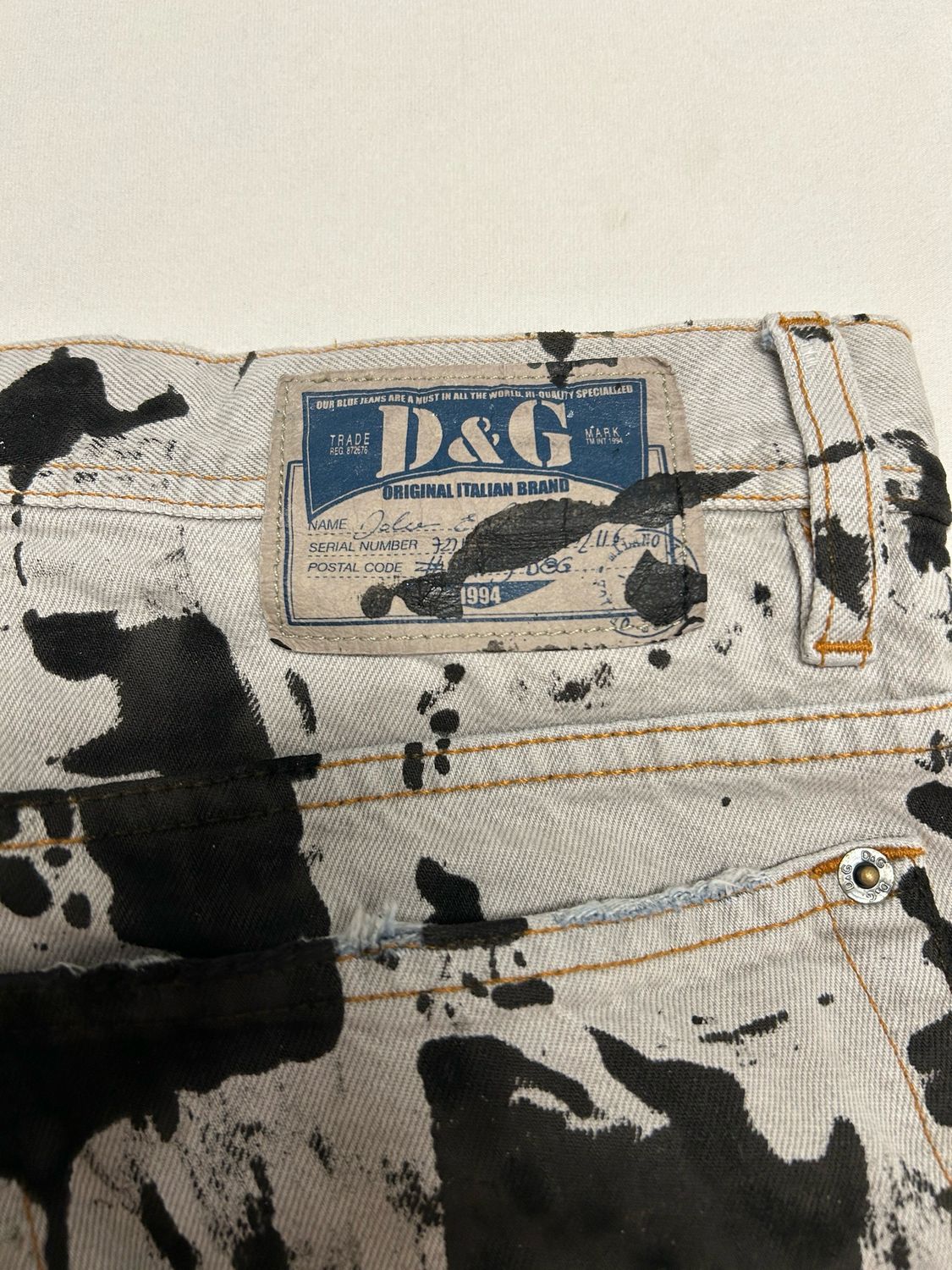 Dolce &amp; Gabbana  2003 Denim Jeans