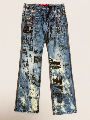 Cipo &amp; Baxx Double Waist Denim Jeans