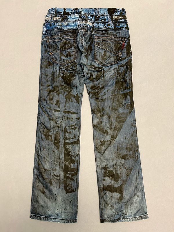 Cipo &amp; Baxx Double Waist Denim Jeans