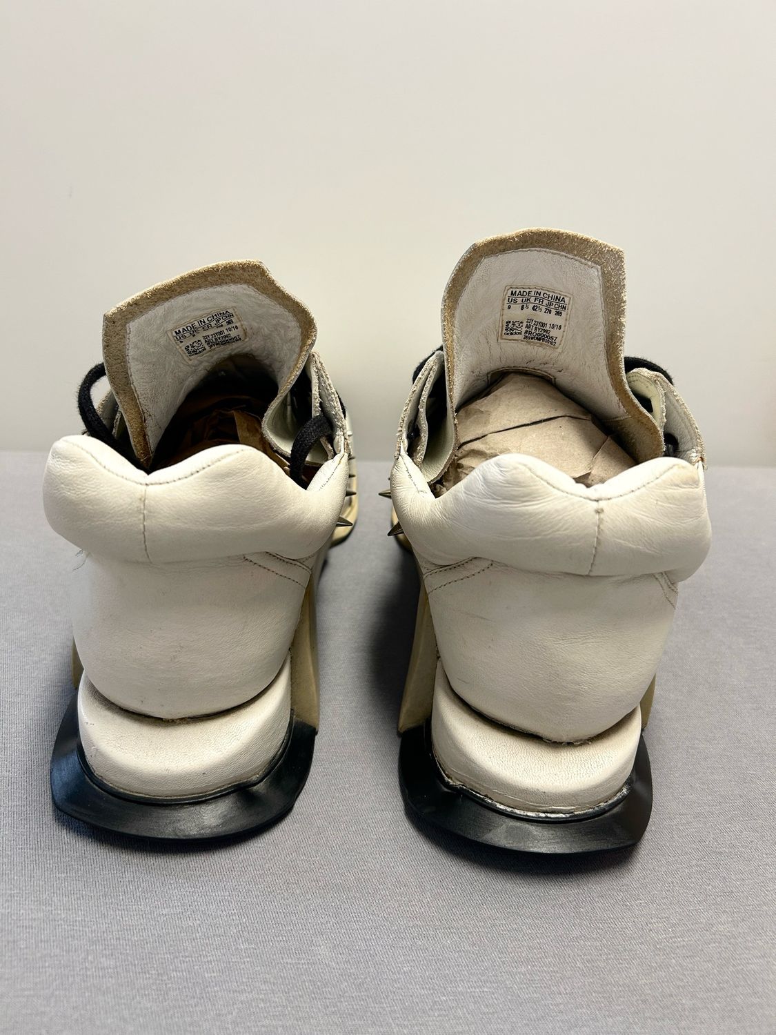 Rick Owens FW2016 Spiked Level Runner Sneaker