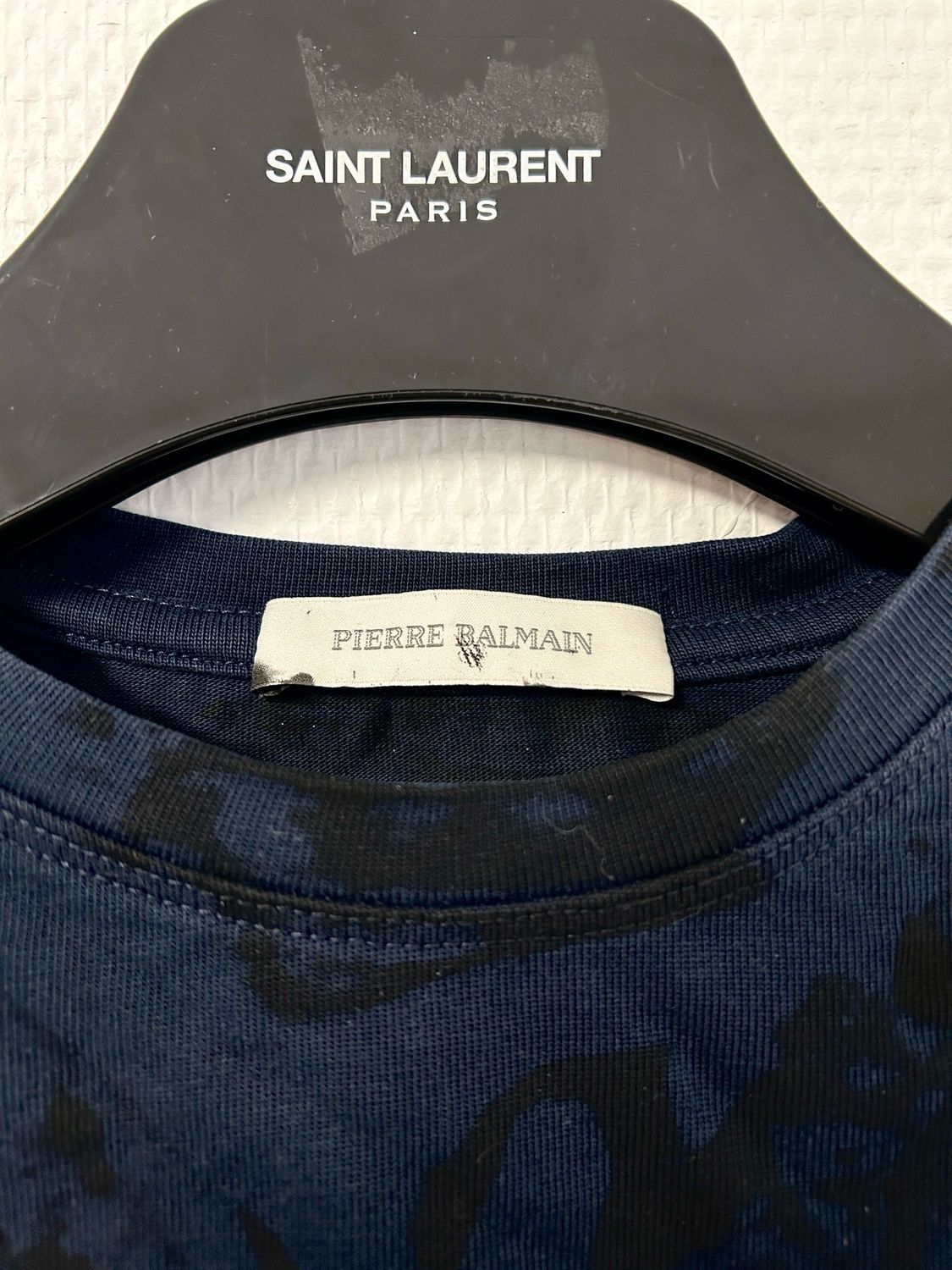 Balmain Trompe L’Oeil Logo Long Sleeve Reworked