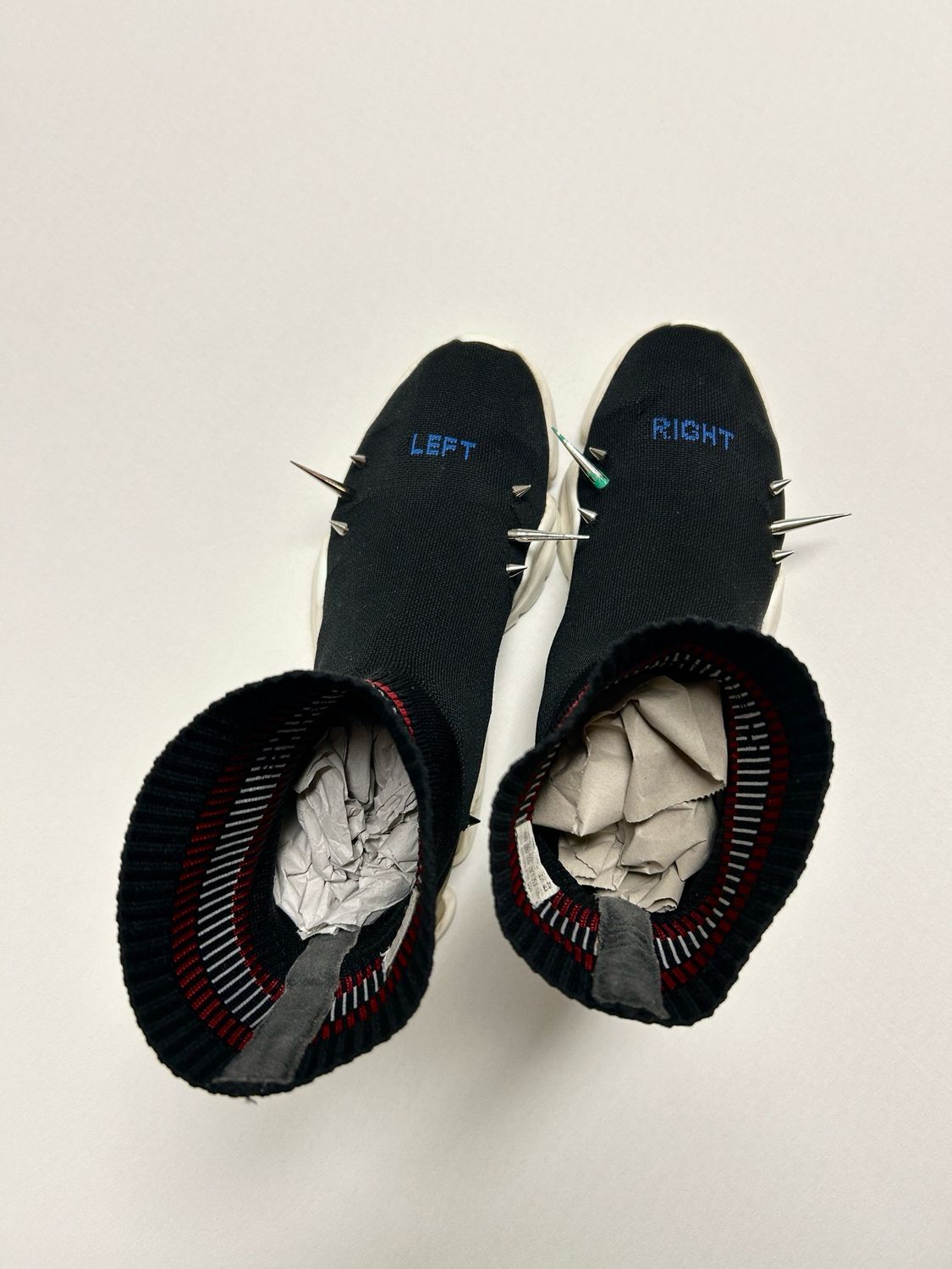 VETEMENTS by Demna Gvasalia SS2018 Reebok Spiked Sock Runner