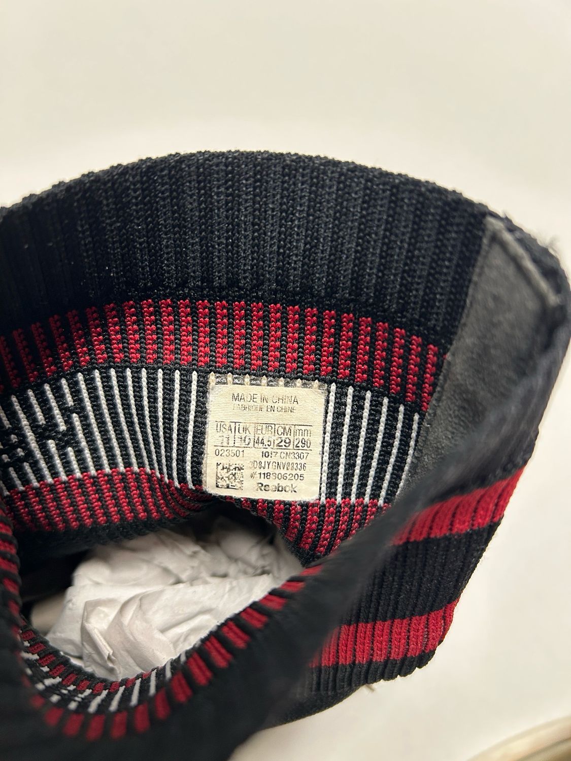 VETEMENTS by Demna Gvasalia SS2018 Reebok Spiked Sock Runner