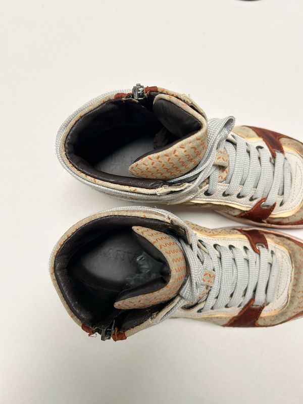 Lanvin by Alber Elbaz  2012 High Top Sneaker