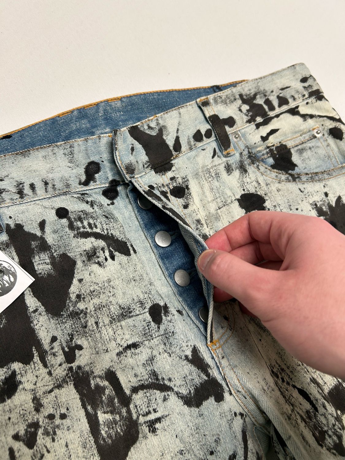 Balmain by Olivier Rousteing SS2018 Distressed Skinny Denim