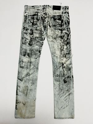 Balmain by Olivier Rousteing SS2018 Distressed Skinny Denim
