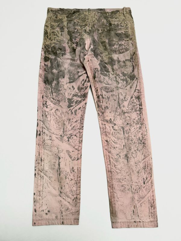 Dior Homme by Kris Van Assche 2010 Work Pants Beige