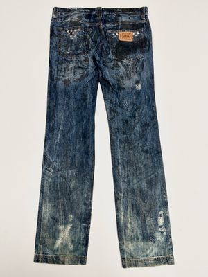 Dolce &amp; Gabbana 2000s Audacious Studded Denim
