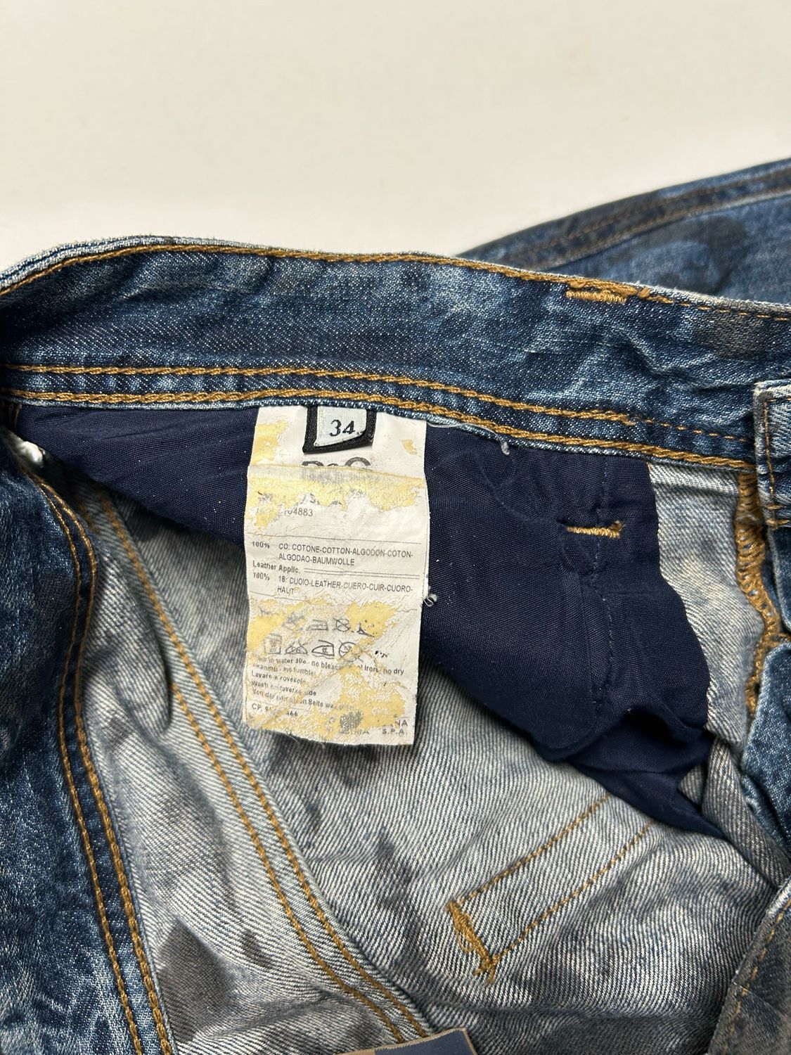 Dolce &amp; Gabbana 2000s Audacious Studded Denim
