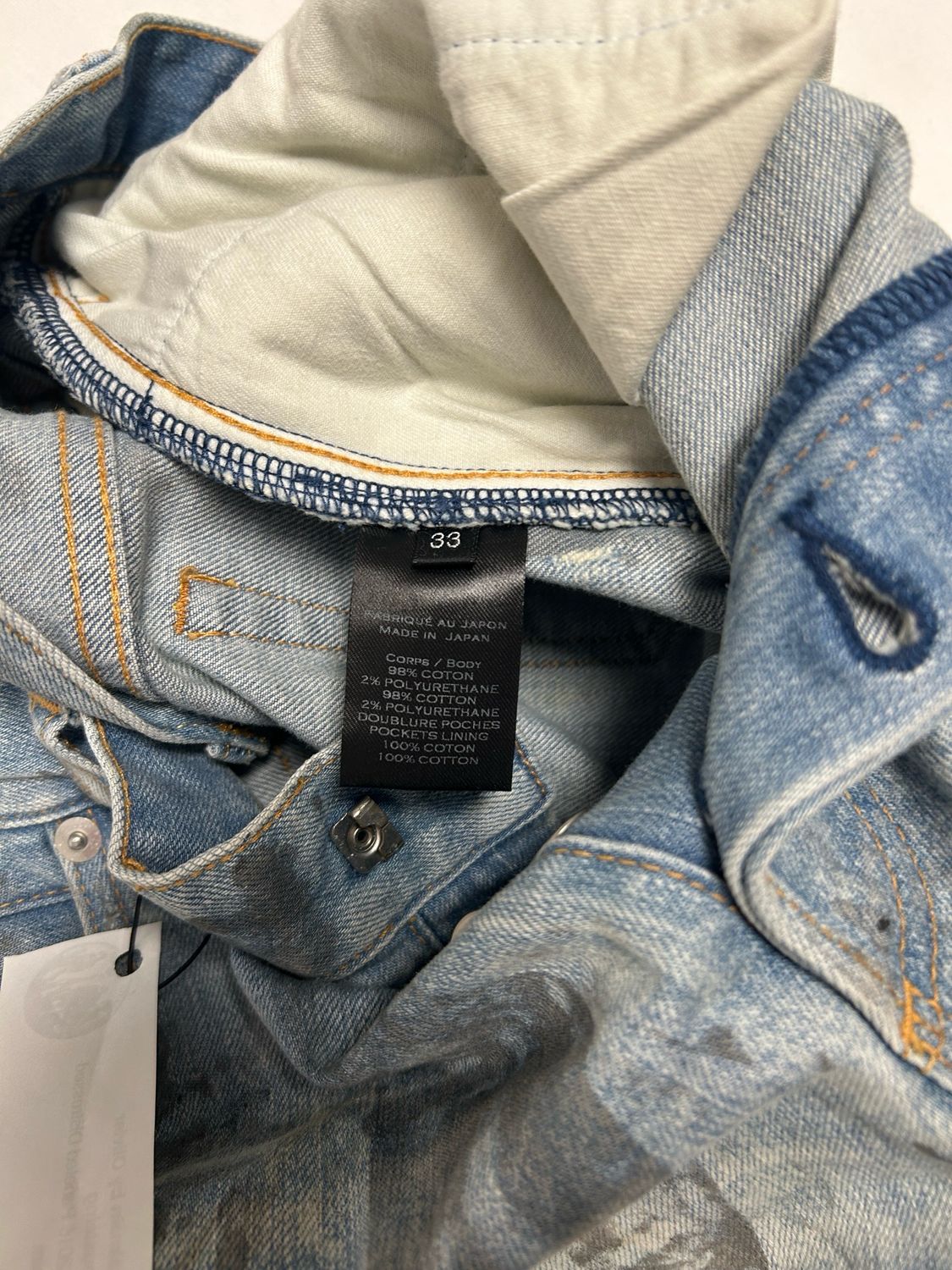 Balmain by Olivier Rousteing SS2016 Panelled Distressed Denim 