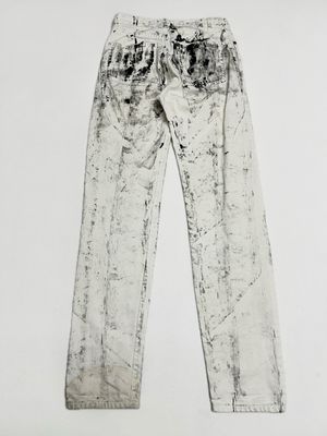 Saint Laurent Paris by Anthony Vaccarello 2017 D14 Embroidered Logo Denim