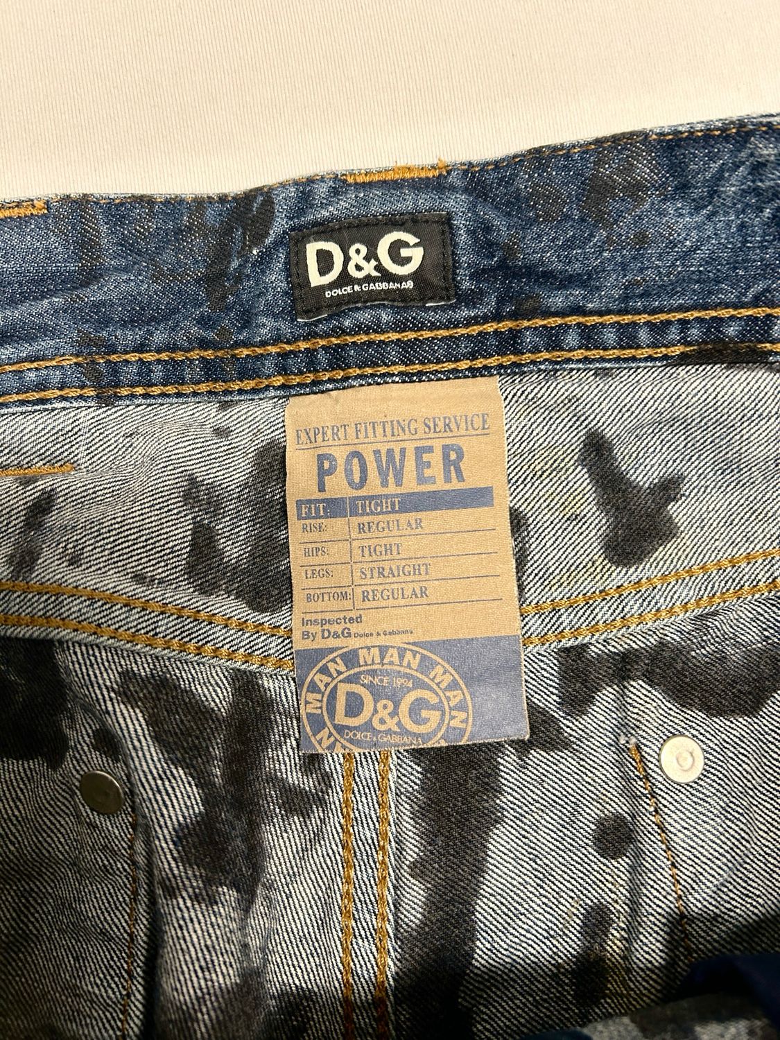 Dolce &amp; Gabbana  2000s Power Studded Denim