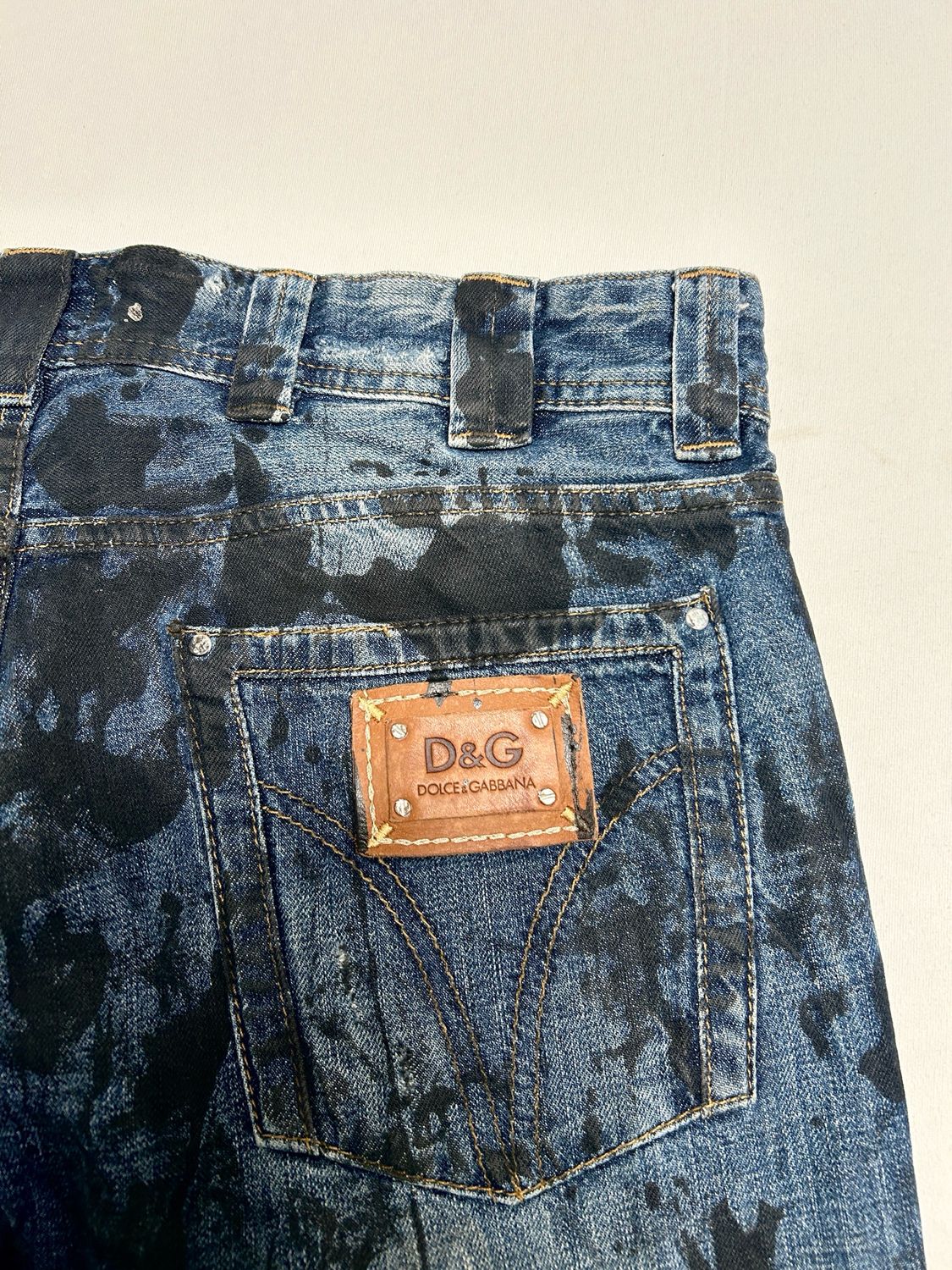 Dolce &amp; Gabbana  2000s Power Studded Denim