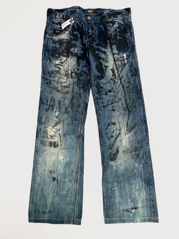 Dolce &amp; Gabbana  2000s Power Studded Denim