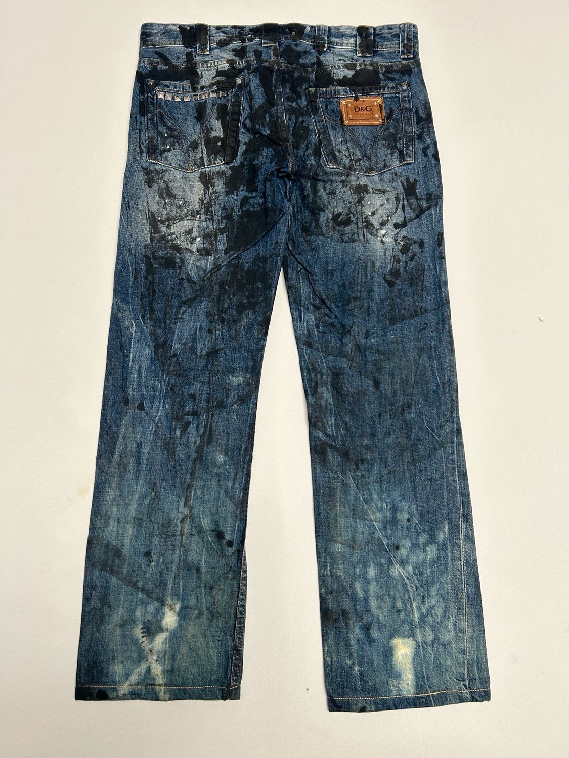 Dolce &amp; Gabbana  2000s Power Studded Denim
