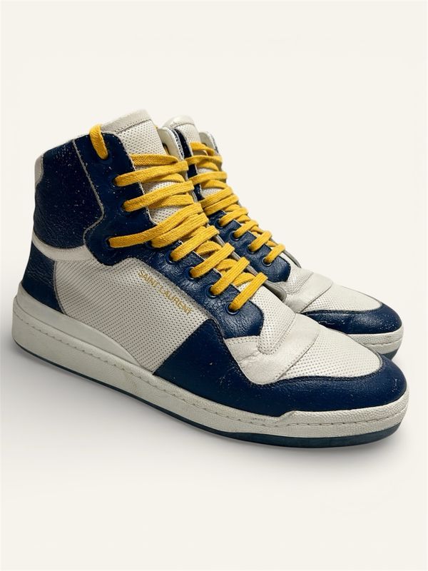 Saint Laurent Paris by Anthony Vaccarello 2021 Court Classic SL/24 High Sneaker