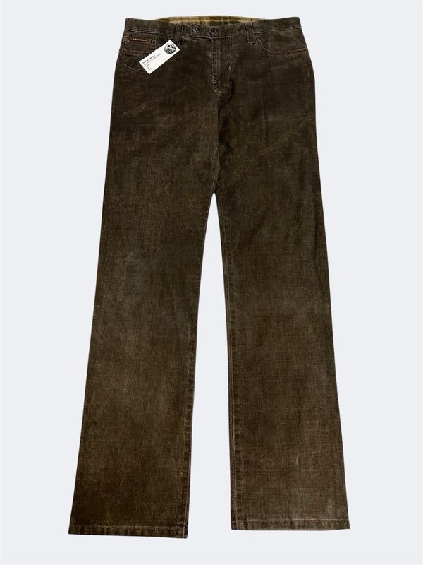 Dolce &amp; Gabbana  1990s Prince of Wales Work Pants