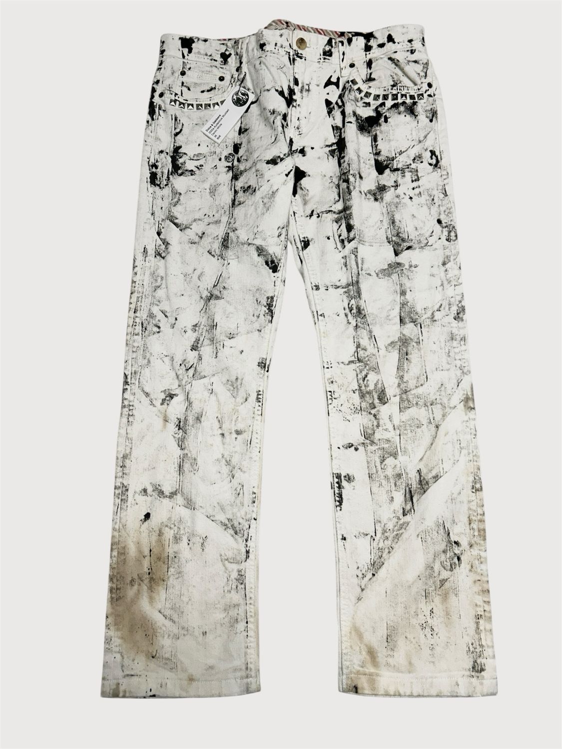 Dolce &amp; Gabbana 2000s Audacious Studded Denim