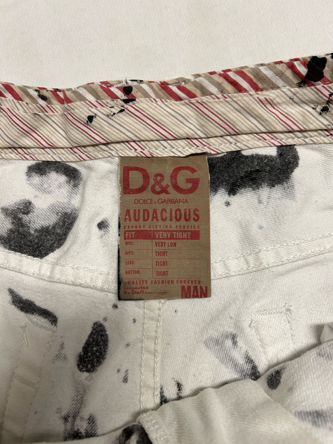 Dolce &amp; Gabbana 2000s Audacious Studded Denim