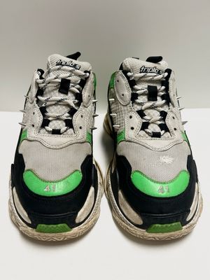 Balenciaga by Demna Gvasalia Triple S Spiked Sneakers