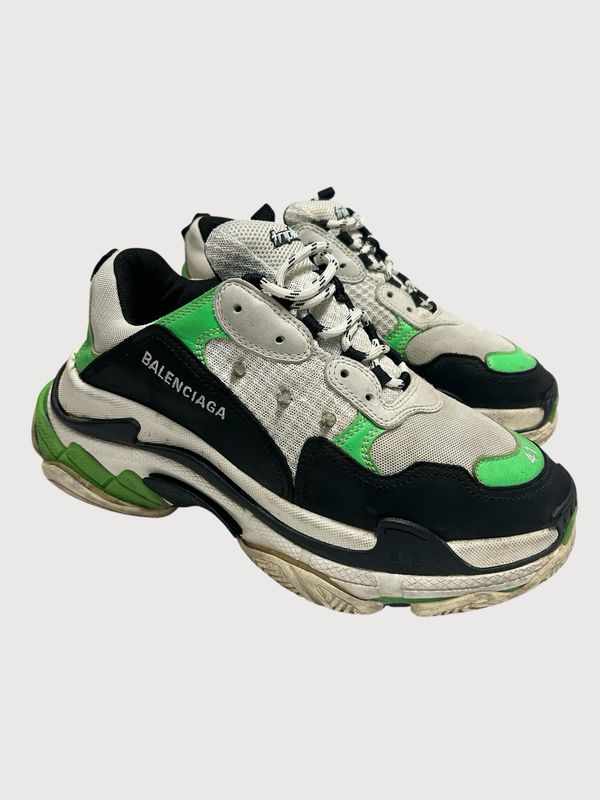 Balenciaga by Demna Gvasalia Triple S Spiked Sneakers