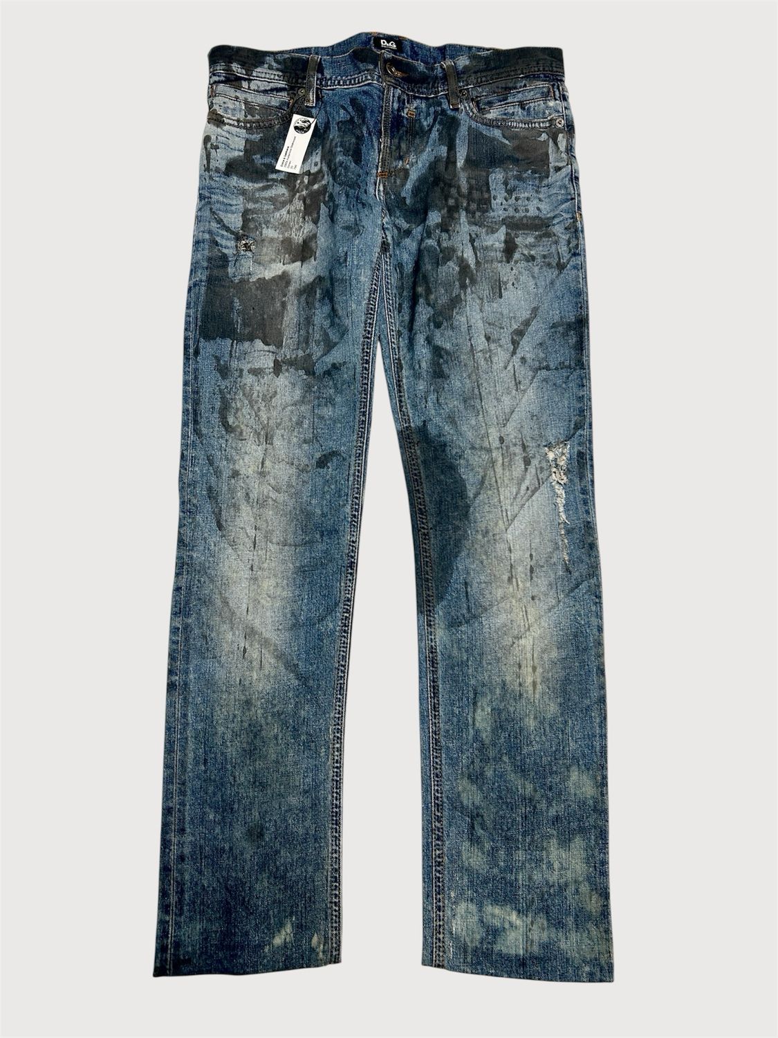 Dolce &amp; Gabbana  2000s Audacious Distressed Denim