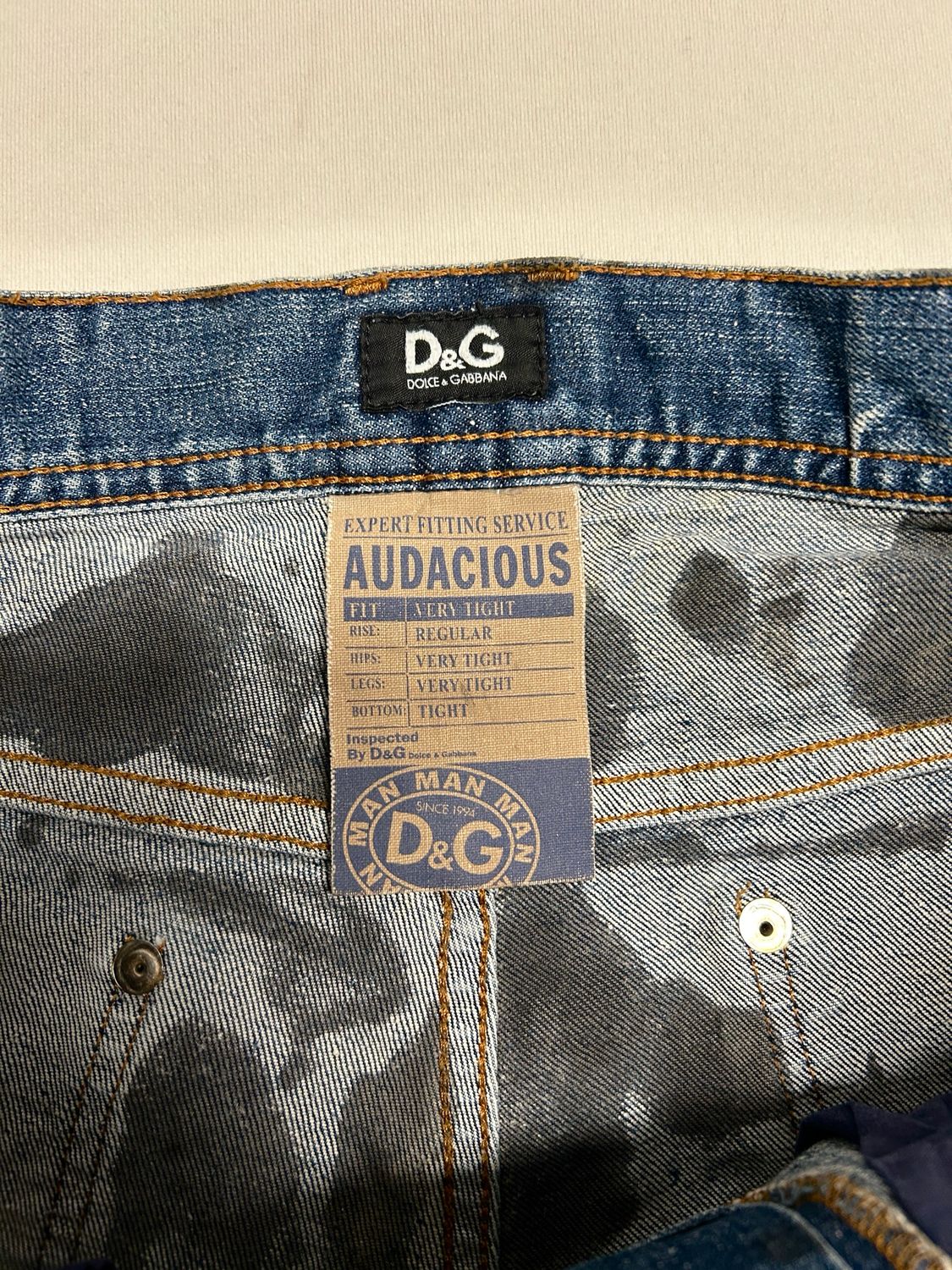 Dolce &amp; Gabbana  2000s Audacious Distressed Denim